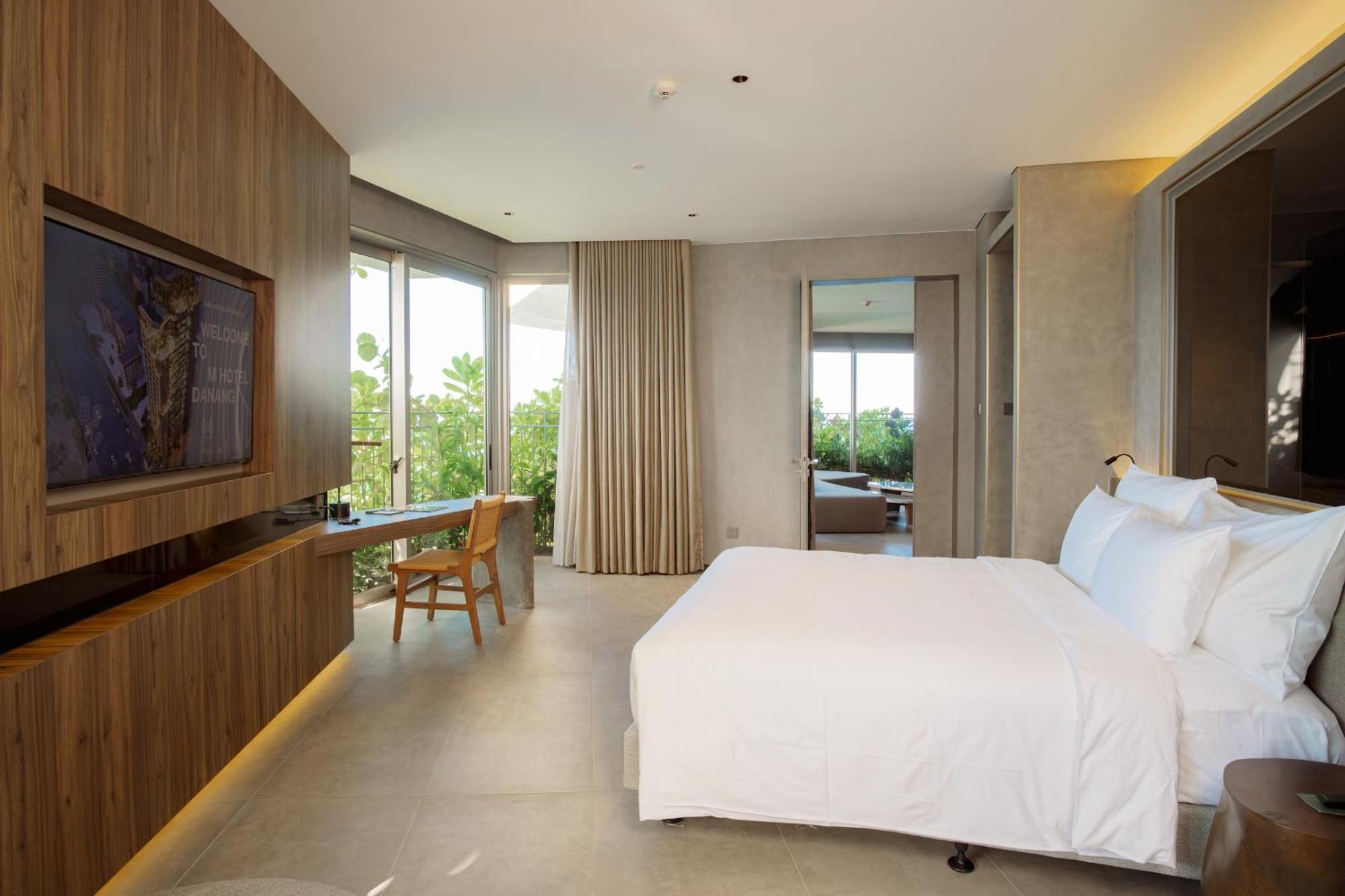 M Hotel Danang Exterior photo A bedroom at the hotel